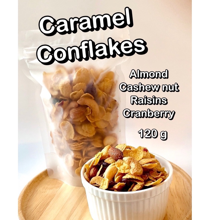 🌺คอนเฟลก 120 กรัม 🍉⭕คอนเฟค cereal กระปุกคอนเฟลก คอนเฟลก ราคาส่ง คอนแฟลก คาราเมล⭕ซีเรียล คอนเฟลกคาราเมล🌺 คอนแฟลกคาราเมล