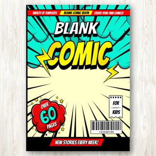 สมุดวาดการ์ตูน Blank Comic Book 8