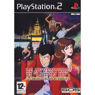 Le Avventure di Lupin III: Il Tesoro del Re Stregone (Italy) PS2 แผ่นเกมps2 แผ่นไรท์ เกมเพทู