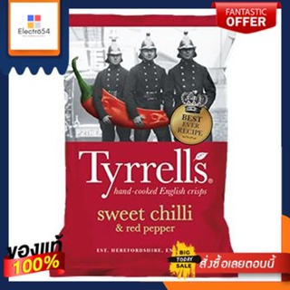 (แพ็ค2)Tyrrells Sweet Chilli &amp; Red Pepper Chips 150g(Pack2)Tyrrells Sweet Chilli &amp; Red Pepper Chips 150g