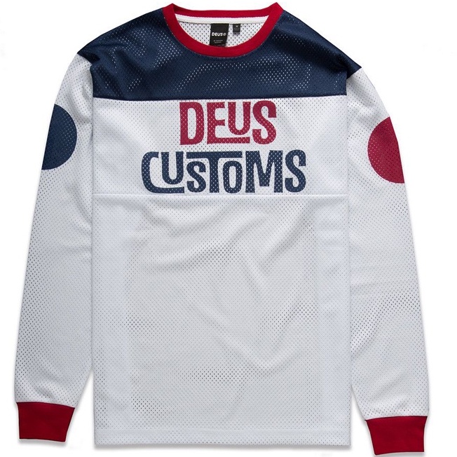 DEUS Off-Road รถจักรยานยนต์จักรยานขี่จักรยาน JERSEY เสื้อกันหนาวกลางแจ้งเสื้อยืด Breathable Quick-Drying รถยนต์ JERSEY Top เดินป่า J