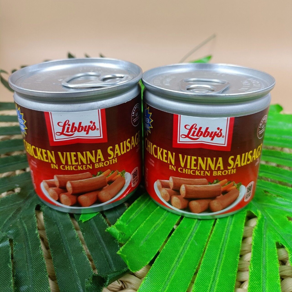 ชิกเก้น เวียนนา ซอสเซจ  Libby's Chicken Vienna Sausage, 130 กรัม