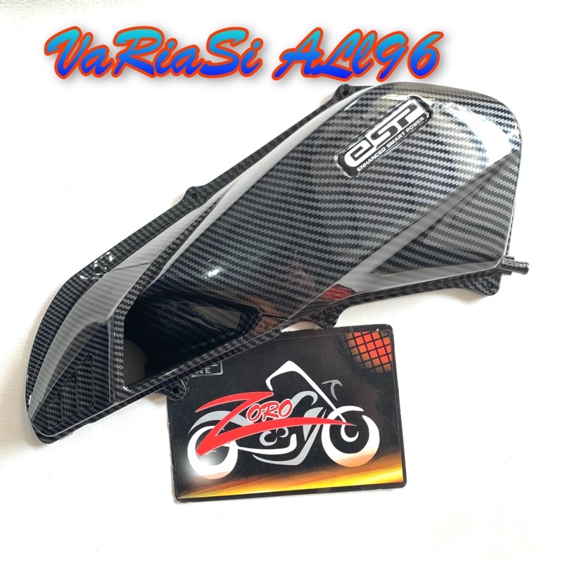 Vario 160 / PCX 160 / ADV 160 คาร์บอนนําเข้าฝาครอบกรองคาร์บอน ZORO