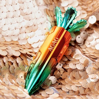 ลิปสติก 5 สีในแท่งเดียว AGAG Carotene Magic ลิปสติกติดทน แพกเกจแครอท