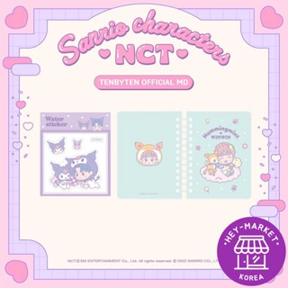 [NCT X Sanrio] 10X10 MD #สติกเกอร์น้ํา ขนาดเล็ก NCT127 NCT dream Way V จํานวน 4 ชิ้น