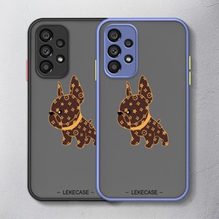 Dog เคสโทรศัพท์มือถือ กันตก ลายแบรนด์เด็กผู้หญิงน่ารัก สําหรับ Samsung Galaxy A73 A33 A53 A13 5G For Soft Case Phone Casing Camera Lens Protector Full Cover simple Silicone Cases mobile covers