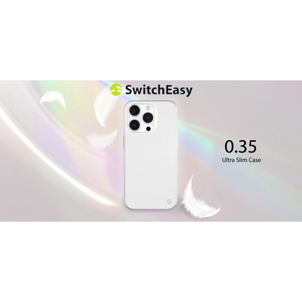 Switcheasy Ultra Slim 0.35 เคสบางพิเศษ สำหรับ iPhone 14 Pro Max / 14 Pro / 14 Plus / 14 / 12 Pro / 12