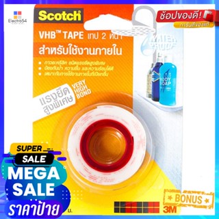 แผ่นเทปกาว 2 หน้า แรงยึดสูง 3M 18 มม. x 1 ม.VHB DOUBLE-SIDED ADHESIVE TAPE 3M 18MMX1M