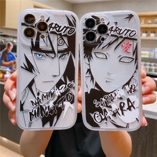 เคสโทรศัพท์มือถือ แบบนิ่ม ลายการ์ตูนนารูโตะ Gaara Minato สําหรับ IPhone 11 Pro MAX 12 Pro MAX 13 14 Pro MAX XR XS MAX X 7 8 plus 14plus