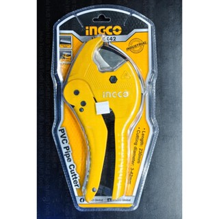 INGCO กรรไกรตัดท่อPVC ขนาด 3-42mm. รุ่น HPC0442 เหมาะสำหรับงานหนัก ใบมีดเปิดอัตโนมัติ