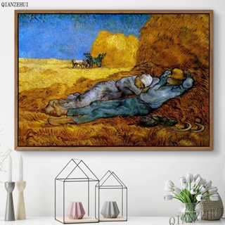 ลูกปัดเพชร พลอยเทียม ทรงกลม ลาย Van Gogh Starry Sky สําหรับตกแต่งบ้าน DIY