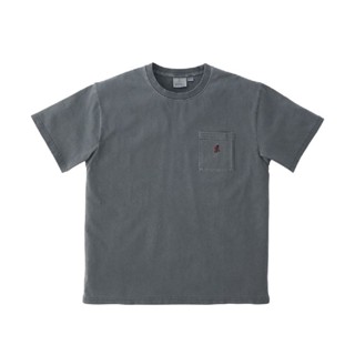 Gramicci เสื้อยืด รุ่น UNISEX ONE POINT TEE GREY PIGMENT