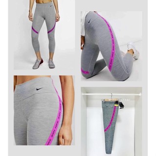 แท้ 100% NIKE One Tight Fit กางเกงวิ่งรัดรูปหญิง ใส่วิ่ง/เทรนนิ่ง 7/8 Length