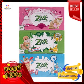 ซิลค์ กระดาษเช็ดหน้า กล่อง 115แผ่น X6ZILK FACIAL TISSUE BOX 115 S. X6