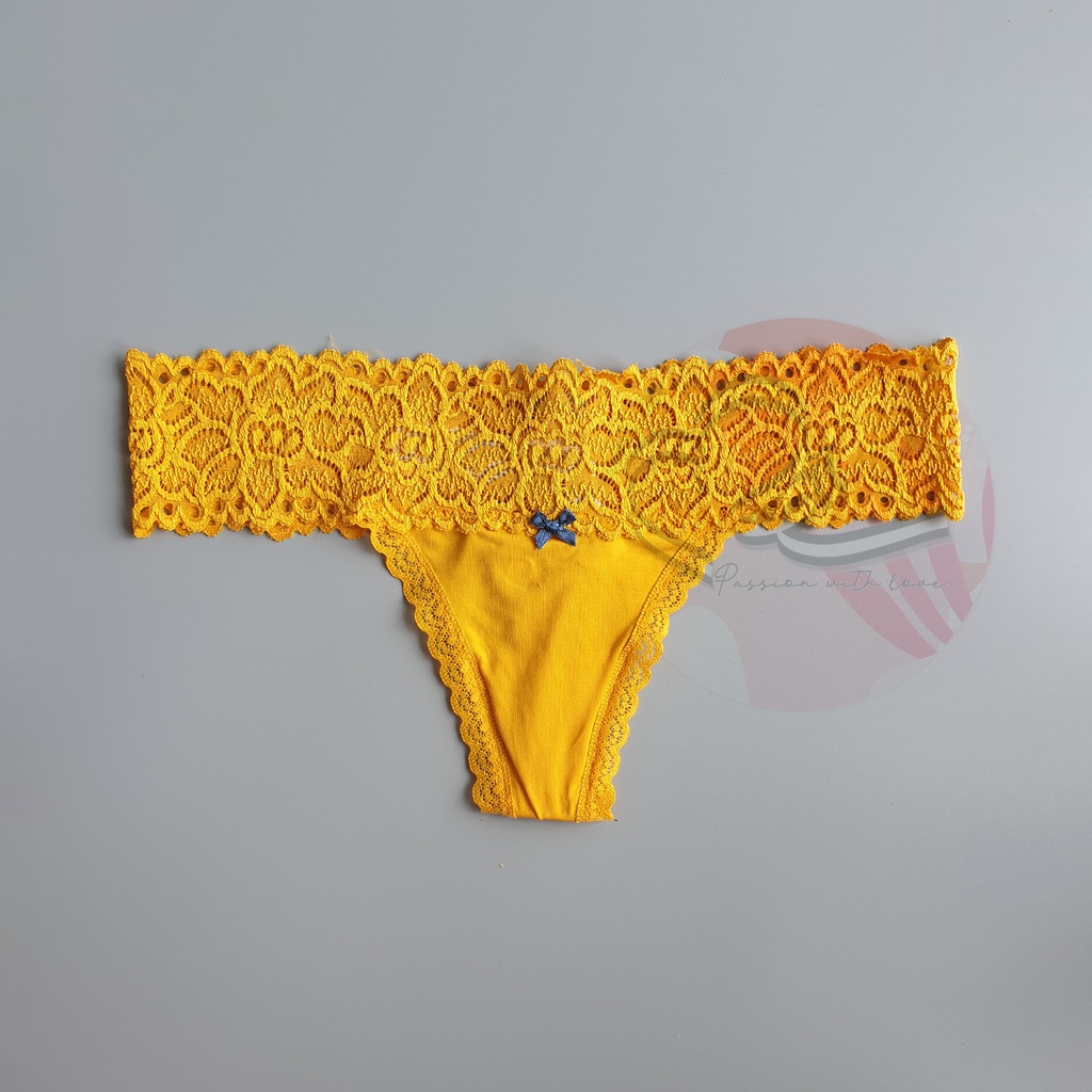 (ไม่รับคืน) AER string bra collection ตัวอย่างส่งออก No. 9