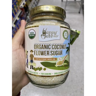 น้ำตาลดอกมะพร้าว ออร์แกนิค Organic Coconut Flower Sugar ( Happy Mate Brand )