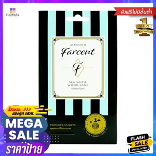 น้ำหอมปรับอากาศ FARCENT 10g SEA SALT &amp; WOOD SAGEAIR FRESHENER PERFUME FARCENT 10g SEA SALT &amp; WOOD SAGE