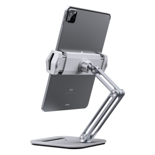 Foldable Tablet Stand Three Shaft Design Multi Angle Adjustable Tablet Support Desktop Aluminum Hands Free Cell Phone Ho