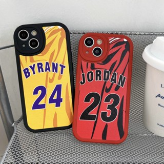 เคสโทรศัพท์มือถือ TPU แบบนิ่ม ลาย Kobe &amp; Jordan Jersey ป้องกันเลนส์กล้อง สําหรับ Infinix Hot 11 10 9 Play 11s 10s 10T Smart 5 6 Note 8 | Xmd144