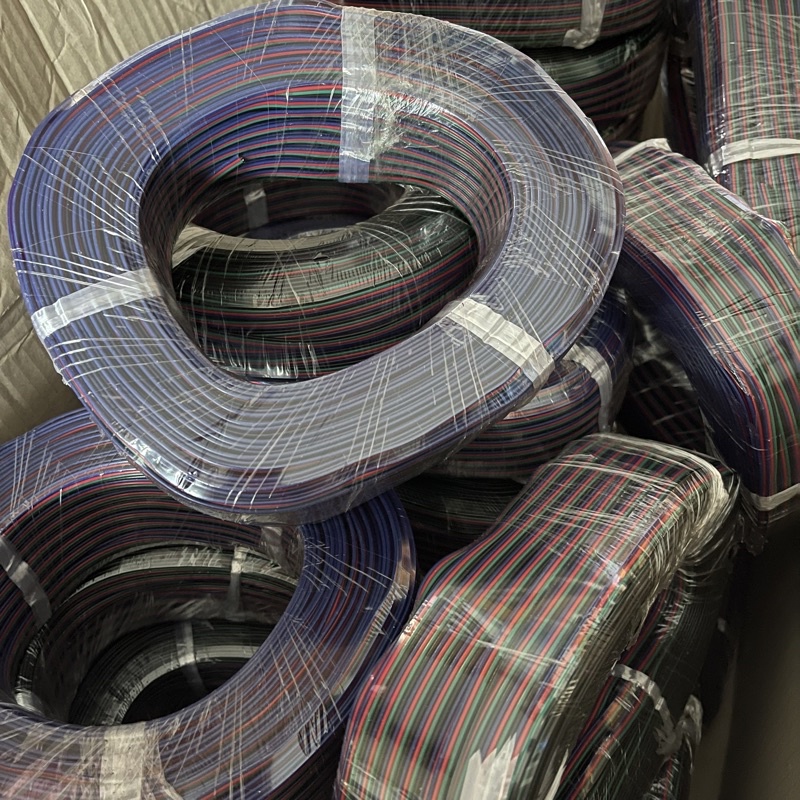 สายแพ 4 พิน สายไฟRGB  ใช้กับไฟ rgb 22 AWG - รูปที่ 3