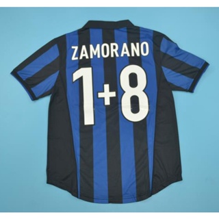 เสื้อกีฬาแขนสั้น ลายทีมชาติฟุตบอล BAGGIO ZAMORANO 1998 1999 ชุดเหย้า สําหรับผู้ชาย