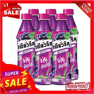 เพียวริคุ ฟรุ้ตไวท์ที องุ่นเคียวโฮ 350PURIKU FRUIT WHITE TEA KYOHO GRAPE350ML