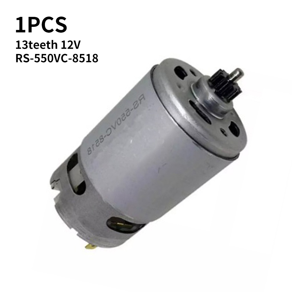 1pc 13-tooth RS-550VC-8518 Motor 12V Replaces FOR BOSCH GSR GSB 12-2-LI 120-LI GSR12-2-LI GSR12-LI G
