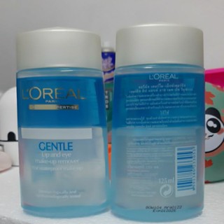 Loreal Gentle Lip and Eye Remover 125ml.ลบเครื่องสำอางกันน้ำ