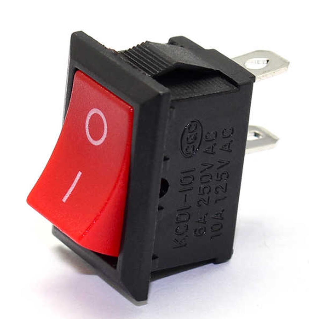 สวิตซ์ เปิด/ปิด KCD1-101 Rocker Switch KCD117