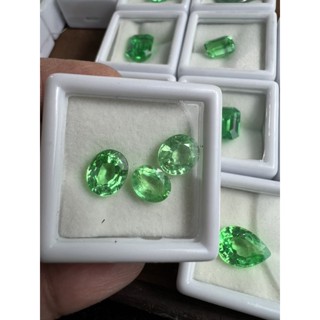 Lab emerald 3 pieces weight 5 carats