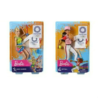 Barbie 2020 Olympic Sports ตุ๊กตา บาร์บี้ ตีม โอลิมปิคคละแบบ รุ่น GJL73