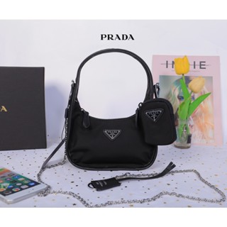 prada hobo combo bag กระเป๋า พาด้า ผู้หญิง กระเป๋าพราด้าสะพายข้าง กะเป๋าปราด้าแท้ กระเป๋าปาด้าสะพายข้าง กระเป๋าพราด่า