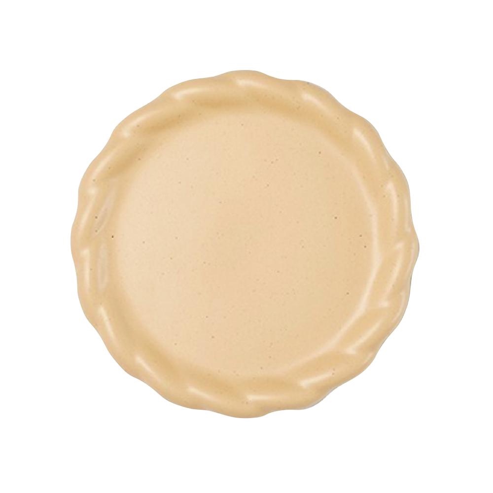 [ลดล้างสต็อค] [สินค้าพร้อมส่ง] จานเซรามิกสไตล์เกาหลี BETTERFINFER - Plate S (Yellow)