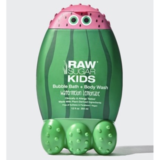 Raw Sugar Kids Bubble Bath + Body Wash Watermelon Lemonade - 12 fl oz