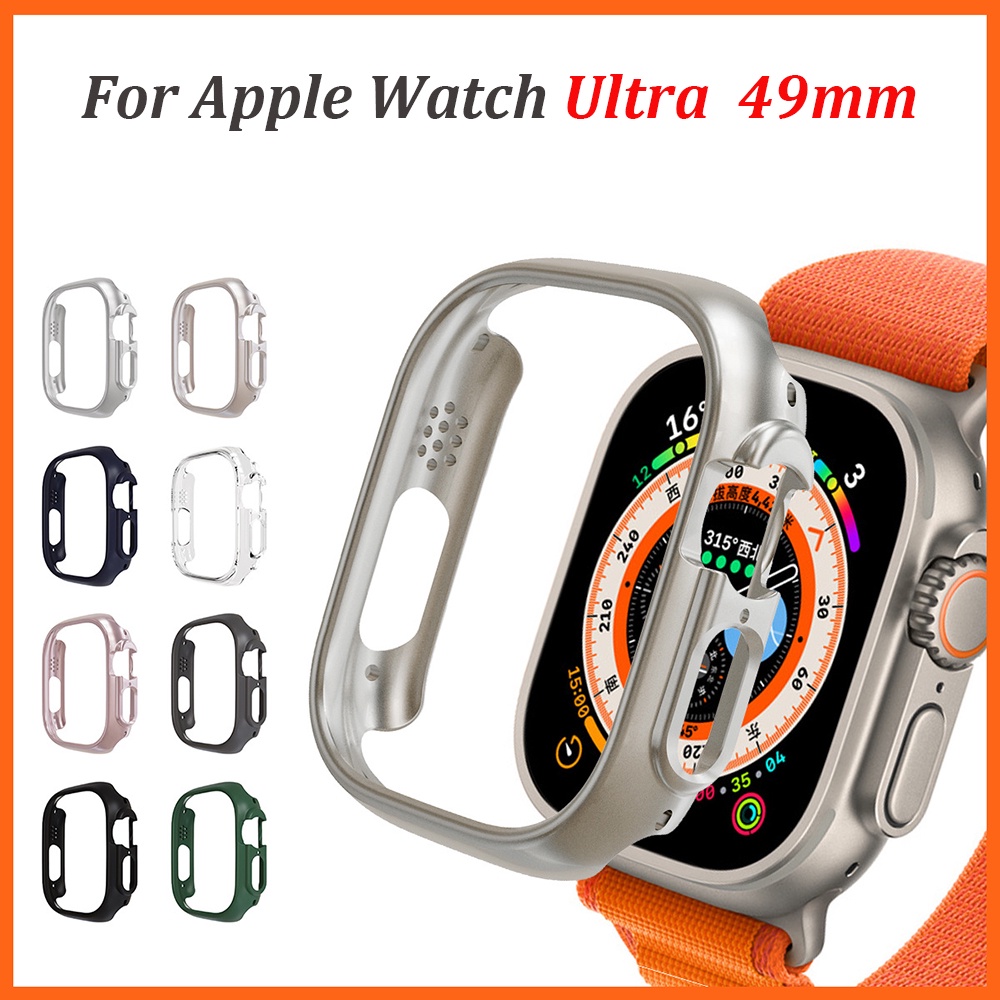 เคสนาฬิกาข้อมือ PC แข็ง ผิวด้าน ป้องกัน กันชน สําหรับ Apple Watch Series 8 Ultra 49 มม. iwatch Series 8