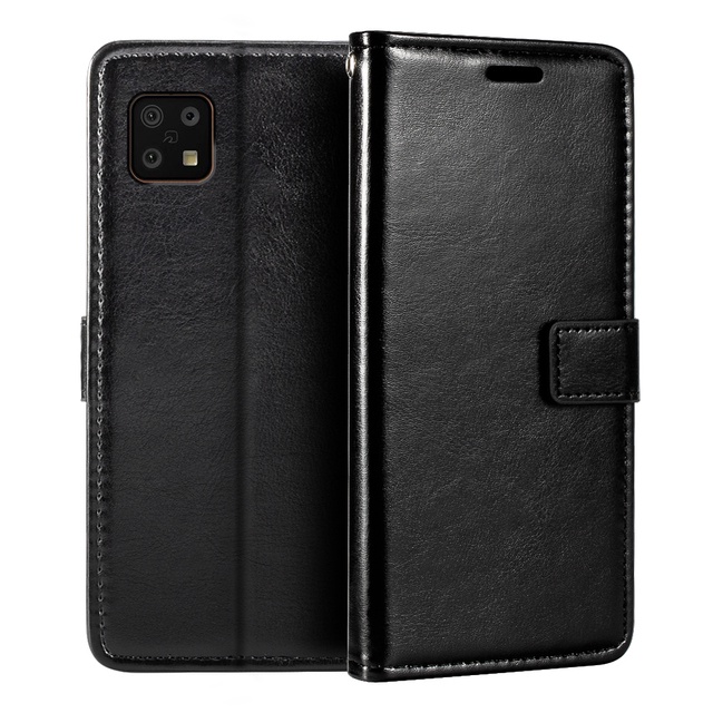 Flip Case สําหรับ Sharp Aquos Sense 6 Sense6 /Aquos Sense 5/Aquos E6 กระเป๋าสตางค์ปกหนัง PU