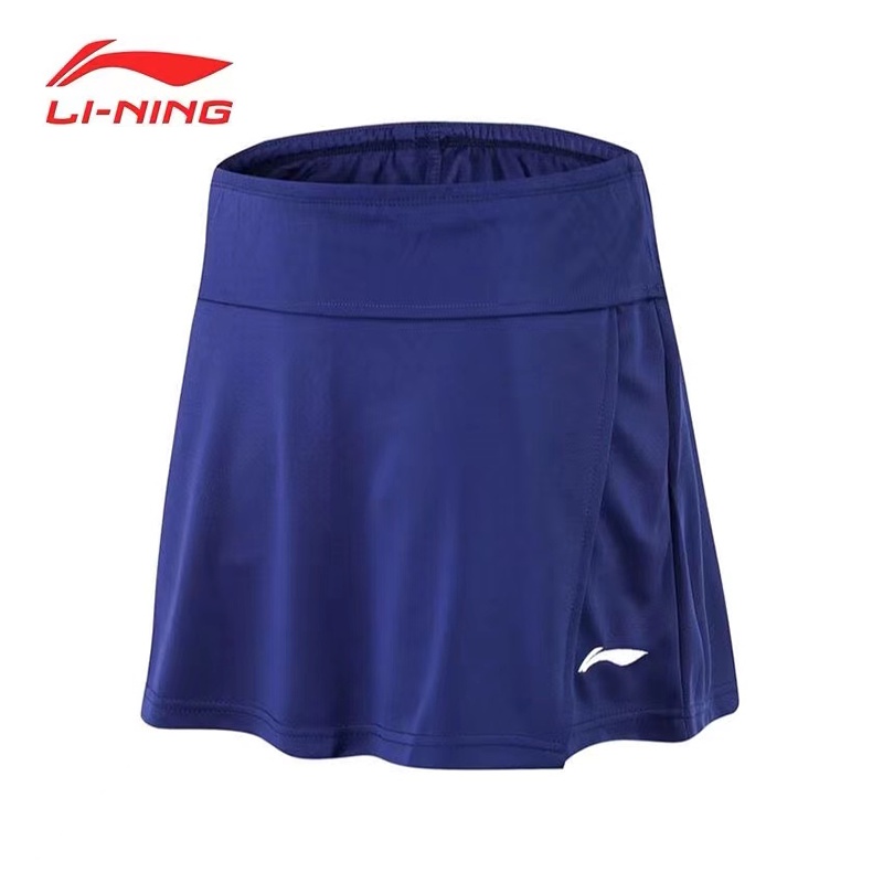 Li Ning's ใหม่ กระโปรงสั้น ป้องกันแสง สําหรับเล่นกีฬาแบดมินตัน วอลเลย์บอล เทนนิส 9019