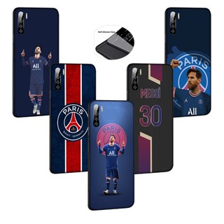 เคสโทรศัพท์มือถือ ซิลิโคนนิ่ม ลาย Messi Psg DA285 สําหรับ iPhone 7 8 7+ 8+ 6+ 6S+ XR XS Max 5 5s