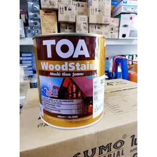 TOA woodstain สีย้อมไม้