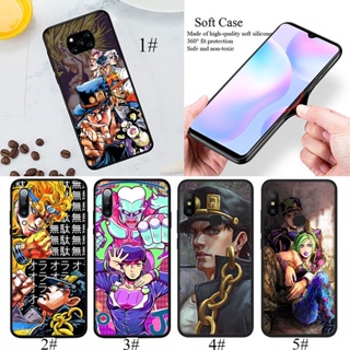 เคสนิ่ม ลาย JoJos Bizarre Adventure DI64 สําหรับ Xiaomi Mi 8 9 A1 A2 A3 9T 10T Pro Lite 5X 6X