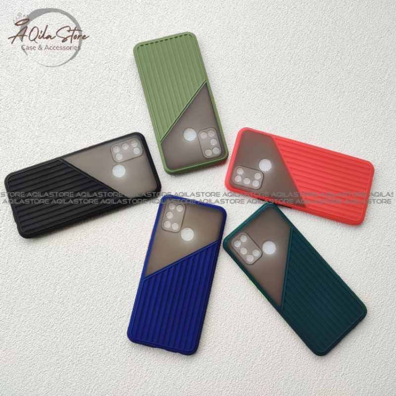 เคส Realme 7i Hybrid ( RMX2103) / Realme C17 ( RMX2101) เคส Fuze แบบใสไฮบริด