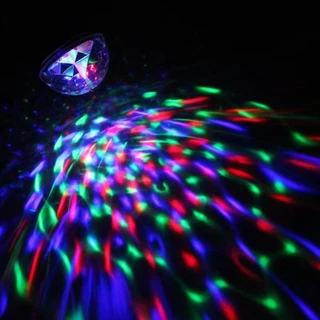 LED MINI STAGE LIGHT ไฟดิสโก้ ไฟปาร์ตี้ ไฟกระพริบตามจังหวะเพลง ไฟหมุน ไฟดิสโก้เทค ไฟเทค ไฟเธค 435S