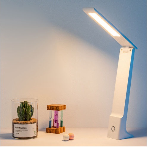 โคมไฟตั้งโต๊ะไร้สาย โคมไฟLED เปลี่ยนสีไฟได้ 3in1 ปรับระดับความสว่างได้ ชาร์จUSB พับเก็บได้ ไม่มีแสงสีฟ้า - รูปที่ 6