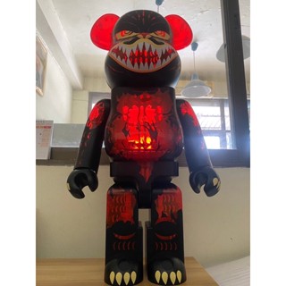 Be@rbrick Godzilla (Meltdown: Clear Orange Version) 1000% Bearbrick By ...