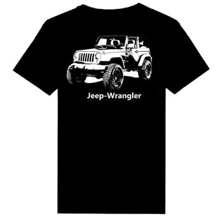 tshirt สําหรับผู้ชาย◕A.Wrangler ถนนและเส้นทางที่มีความสามารถ SUV แขนสั้นเสื้อยืดผู้ชายของขวัญคร kY,