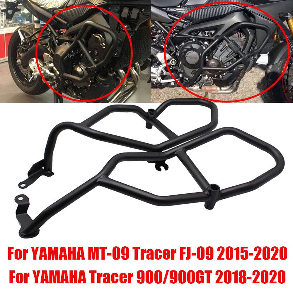 Motorcycle Engine Guard Crash Bar Bumper Protector For Yamaha MT09 Tracer FZ09 MT-09 Tracer 900 GT 900GT FJ-09 FJ09 2015