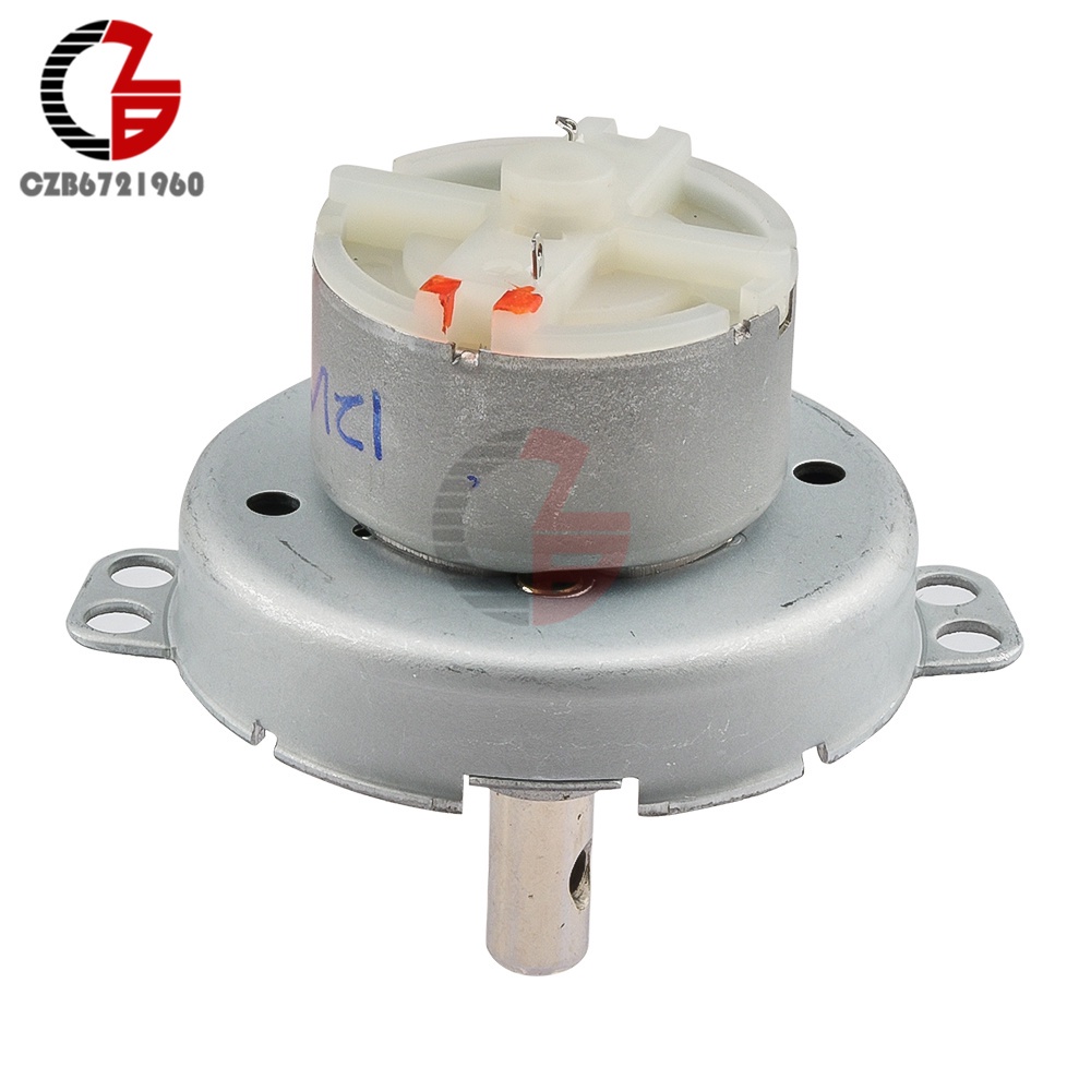 Js-50t แรงบิดขนาดใหญ่เกียร์โลหะ DC เกียร์ลดมอเตอร์ 3V 5V 12V 5RPM 10RPM 15RPM 30RPM มอเตอร์สําหรับขอ
