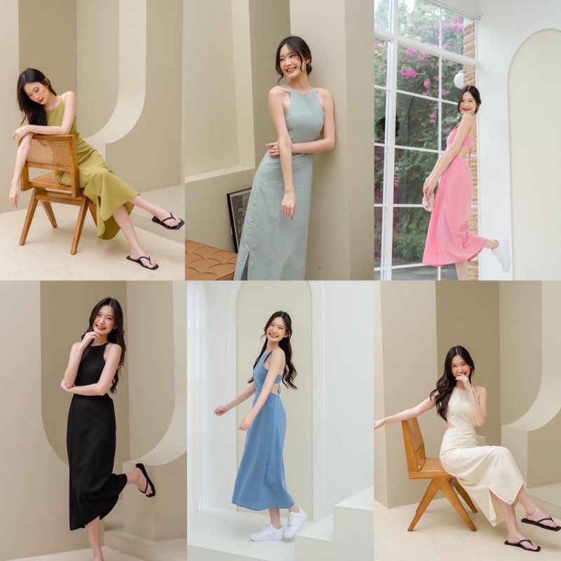 New Emma Dress เดรสไปทะเล เดรสไปงาน ￼