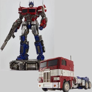 [Focus on rewards] spot genuine MM01 bumblebee external movie Optimus OP column alloy frame deformation toy model Magnificend JKPC