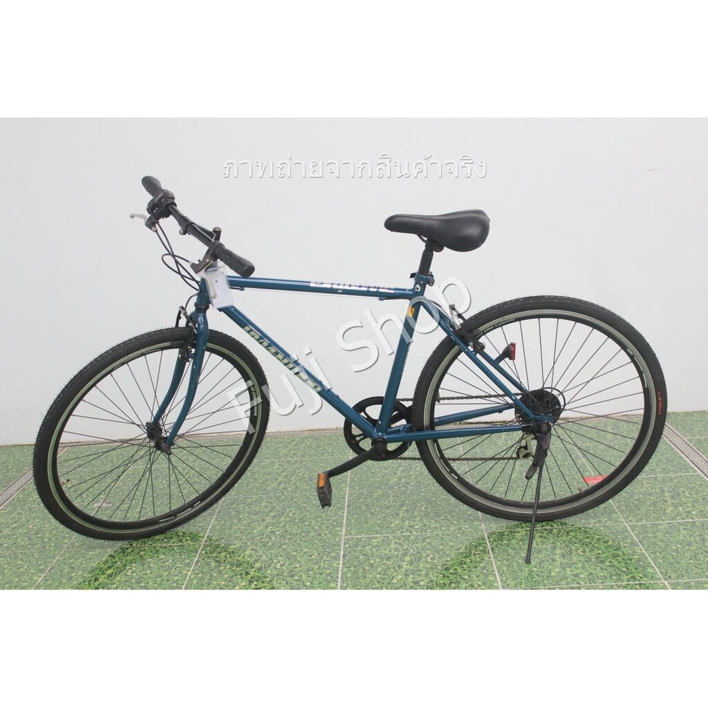 จักรยานญี่ปุ่น - ล้อ 28 นิ้ว - มีเกียร์ - สีน้ำเงิน [จักรยานมือสอง]